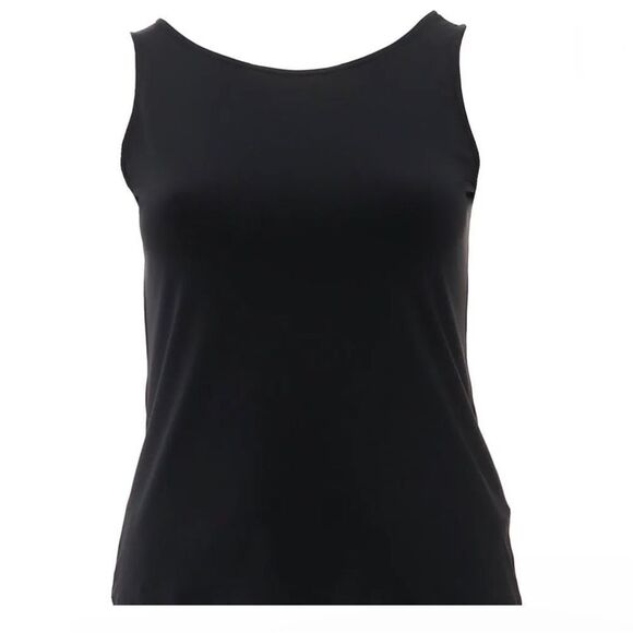 Susan Graver Modern Essentials First Skin Jersey Tank Top - Picture 3 of 5